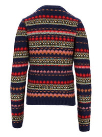 Dries Van Noten Women Jacquard Wool Sweater