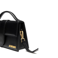 JACQUEMUS Jacquemus Le Grand Bambino Bag - Gold Logo Women