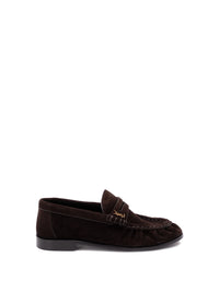 Saint Laurent Women Le Loafer Supple In Suede