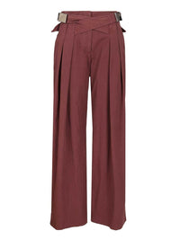 The Attico Women Canvas Trousers