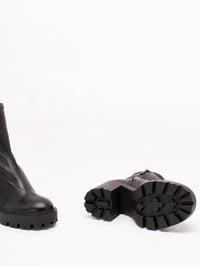 Prada Women Stretch Nappa Leather Booties