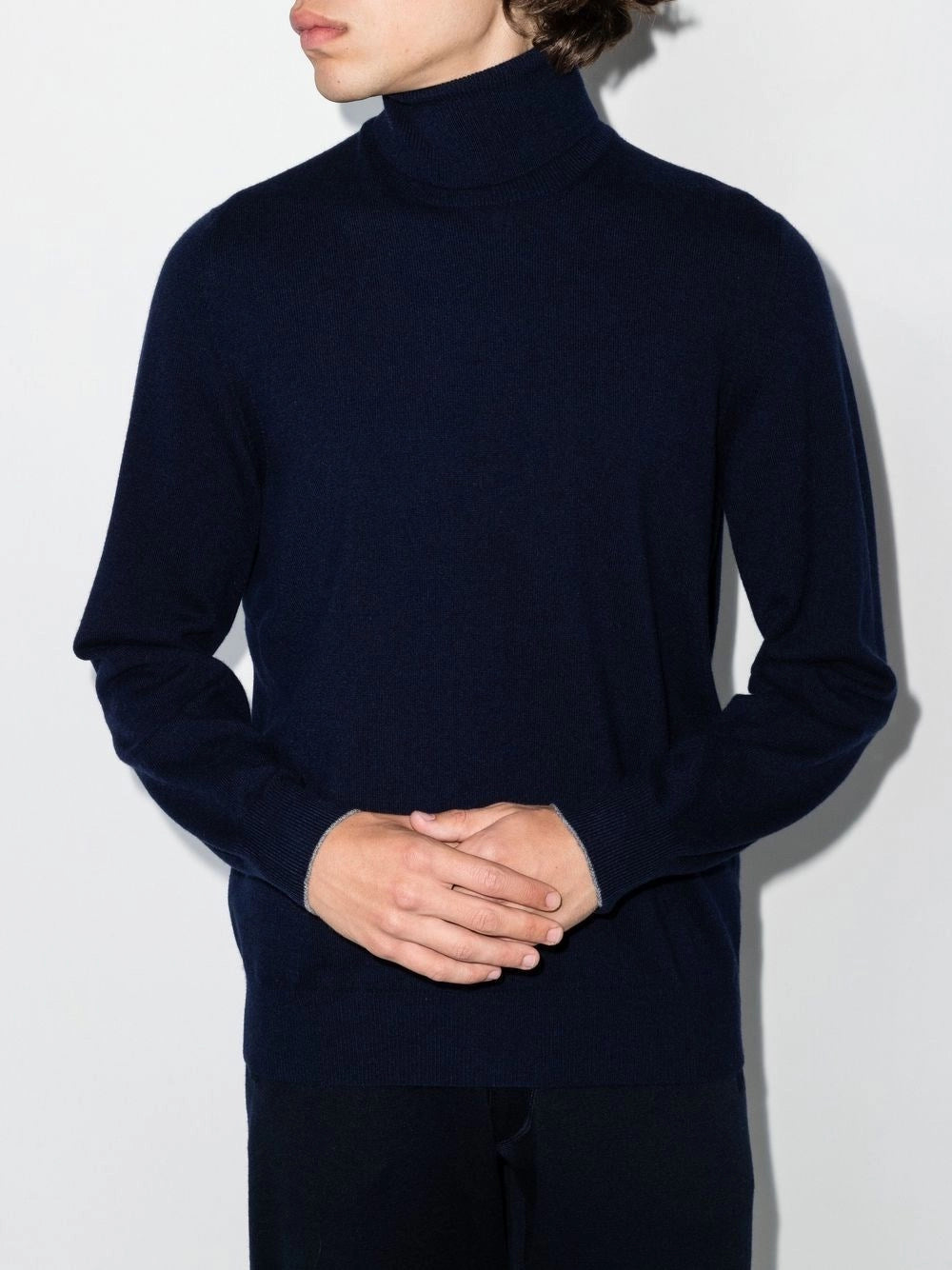 Brunello Cucinelli Men Cashmere Turtleneck Sweater