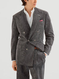 Brunello cucinelli Brunello Cucinelli Men Tailor Blazer With Metal Buttons