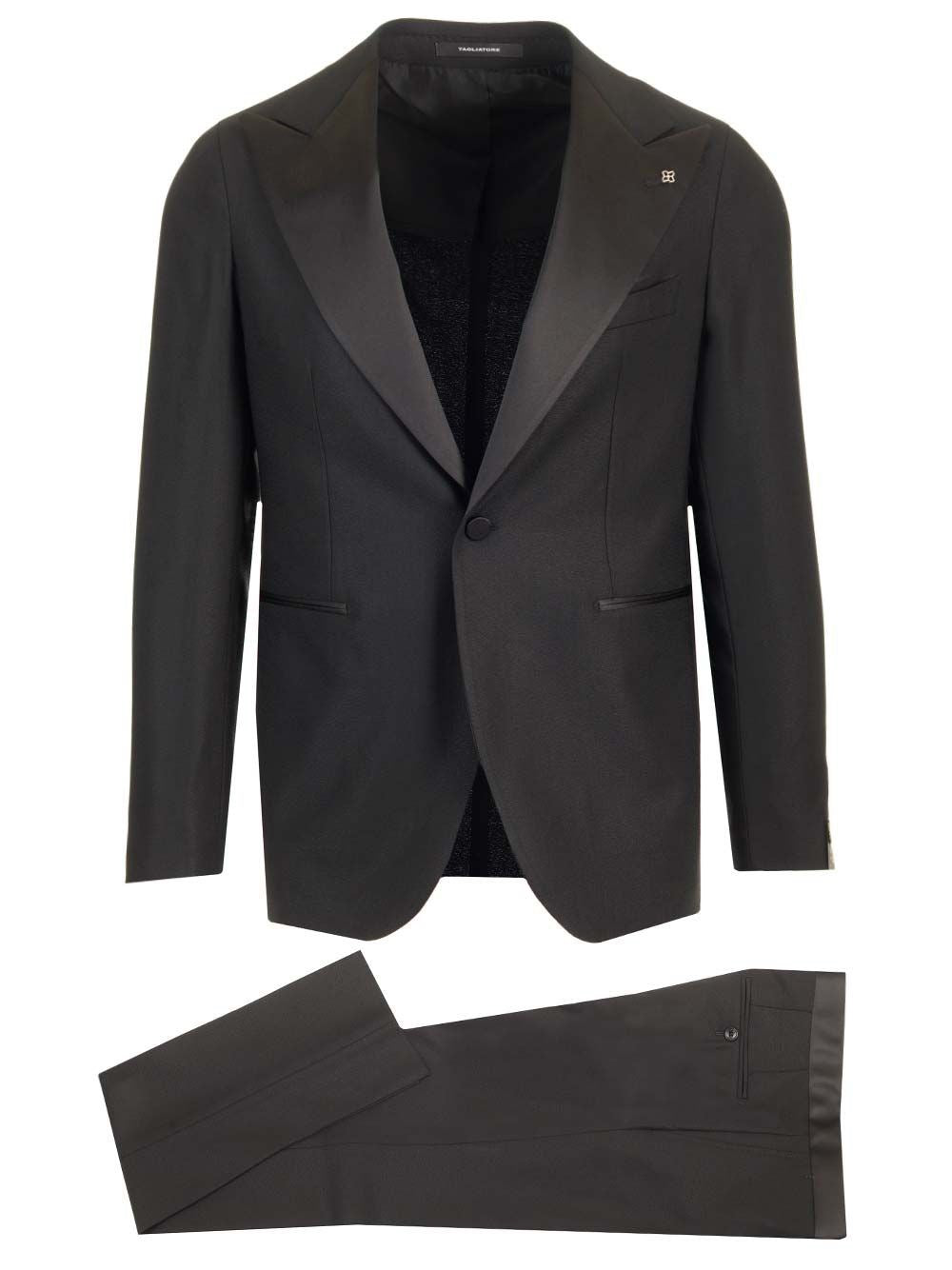 Tagliatore Men Tuxedo With Peak Lapels