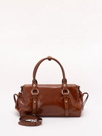 Miu Miu Women Shiny Leather Handbag