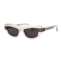 Palm Angels Sunglasses Cat Eye Full Rim, Grey Frame and Dark Grey Lens PERI10ECLAIRE0907