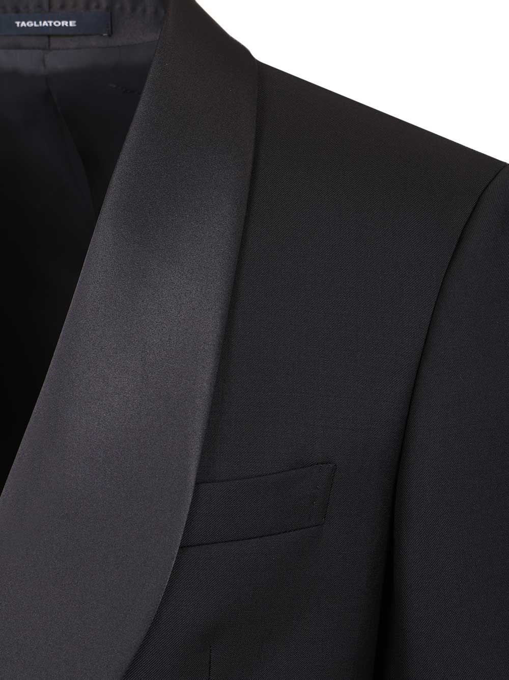 Tagliatore Men "Napoli" Tuxedo In Super 110S Wool