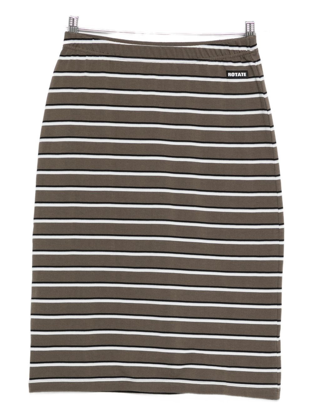 Rotate Women Jersey Midi Skirt