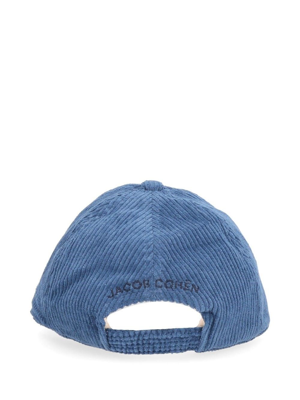 Jacob Cohen Men Velvet Baseball Cap