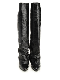 The Attico Women "Leon" Black Boot