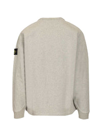 Stone Island Men Grey Melange Sweatshirt