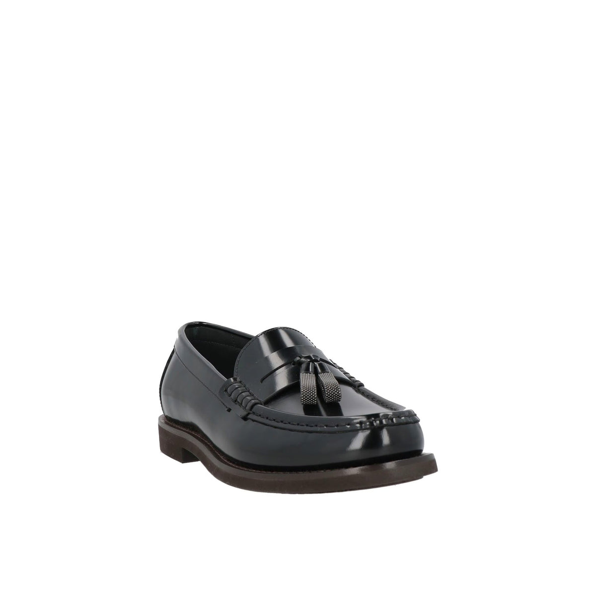 Brunello Cucinelli Brunello Cucinelli Leather Penny Loafer Women