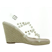 Upright Womens Rhinestone Slingback Espadrilles