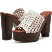 Shelbie 2 Womens Woven Slip On Heels