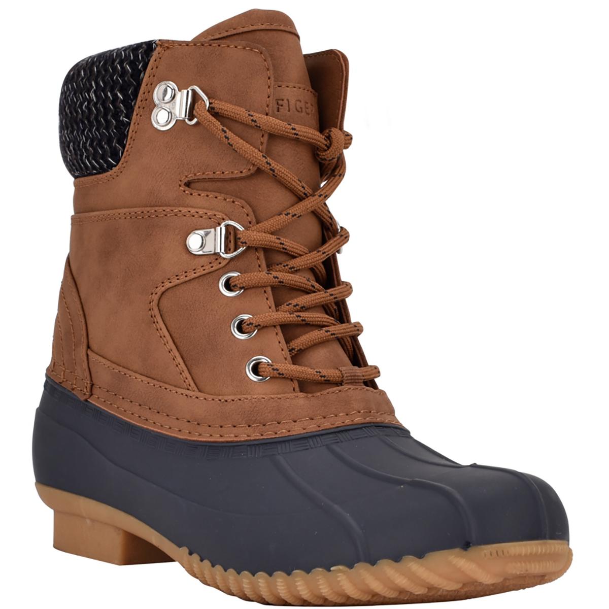 Rainah Womens Faux Fur Lined Rain Boots