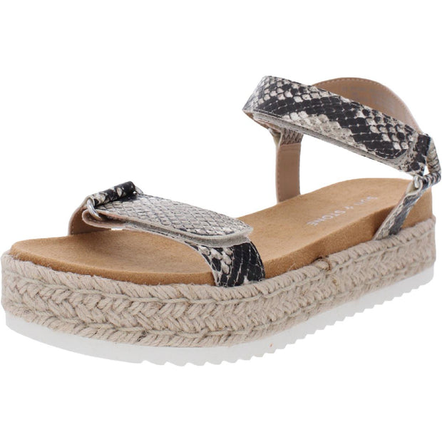 Rylaan Womens Flatform Platform Sandals