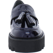 Balinna Womens Patent Loafer Heels