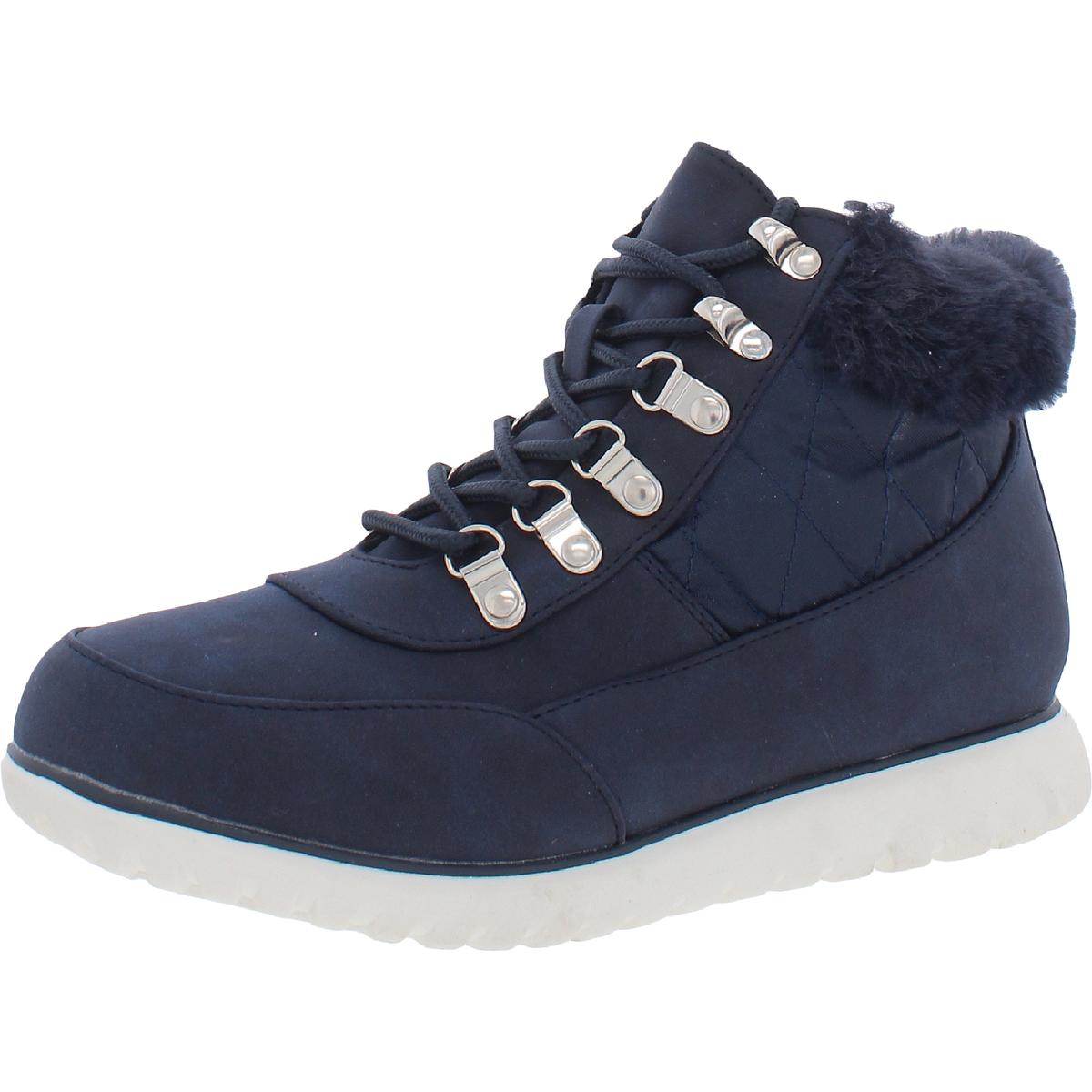Wanona Womens Faux Suede Bootie Ankle Boots