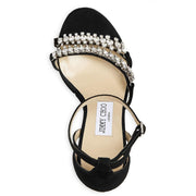 Bing  Womens Dressy Leather Wedge Sandals