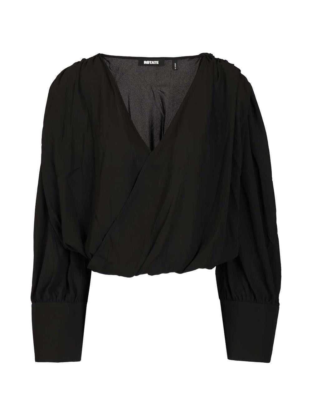 Rotate Women Long Sleeve V-Neck Top