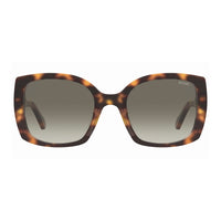 Moschino Sunglasses Square Full Rim, Havana Frame and Brown Gradient Lens MOS124/S005LHA