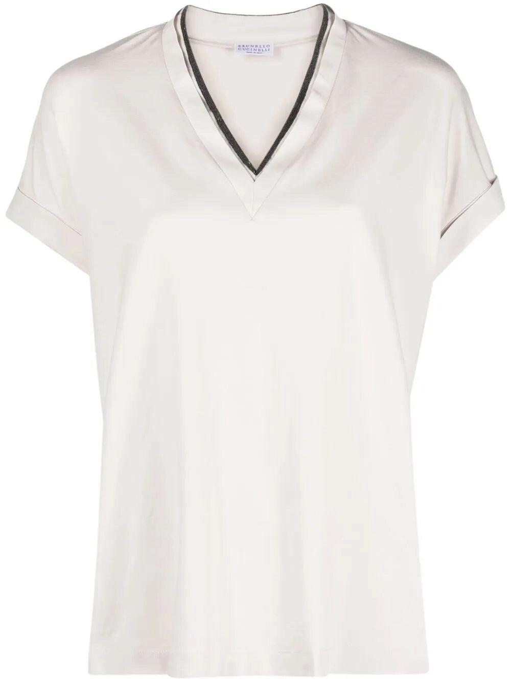 Brunello cucinelli Brunello Cucinelli Women T-Shirt With Precious Neckline
