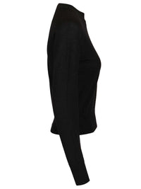 Ami Women Quota -Crewneck Sweater With Contrasted Ami De Coeur