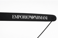 Emporio Armani Black Rubber Eyewear Strap