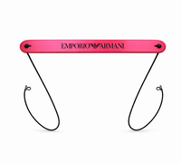 Emporio Armani Hot Pink Rubber Eyewear Strap