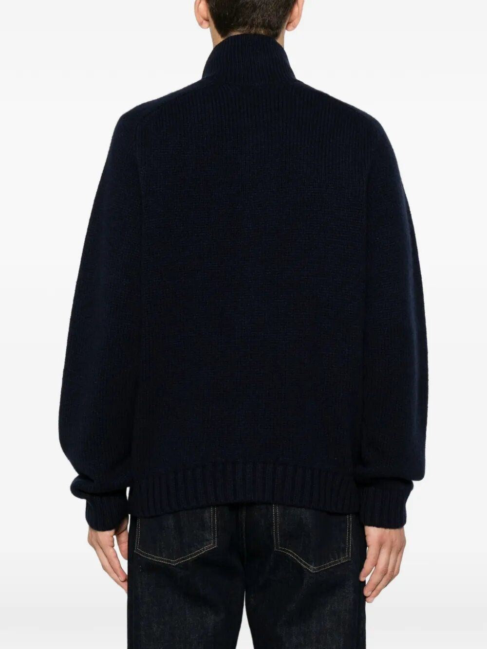 Tom Ford Men Coarsehair Cashmere Full Button Cardigan
