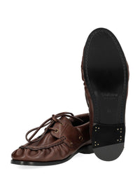 Saint Laurent Saint Laurent Men "Le Loafer Bateau" Moccasins