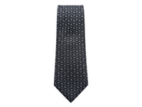 Emporio Armani Black Star 100% Silk Mens Tie