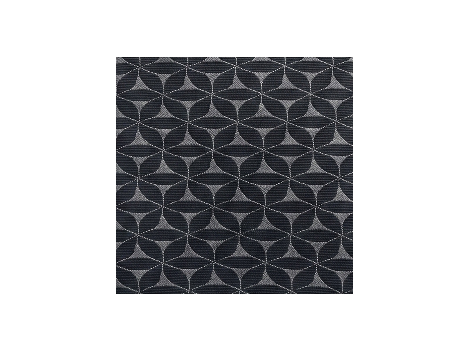 Emporio Armani Black Star 100% Silk Mens Tie