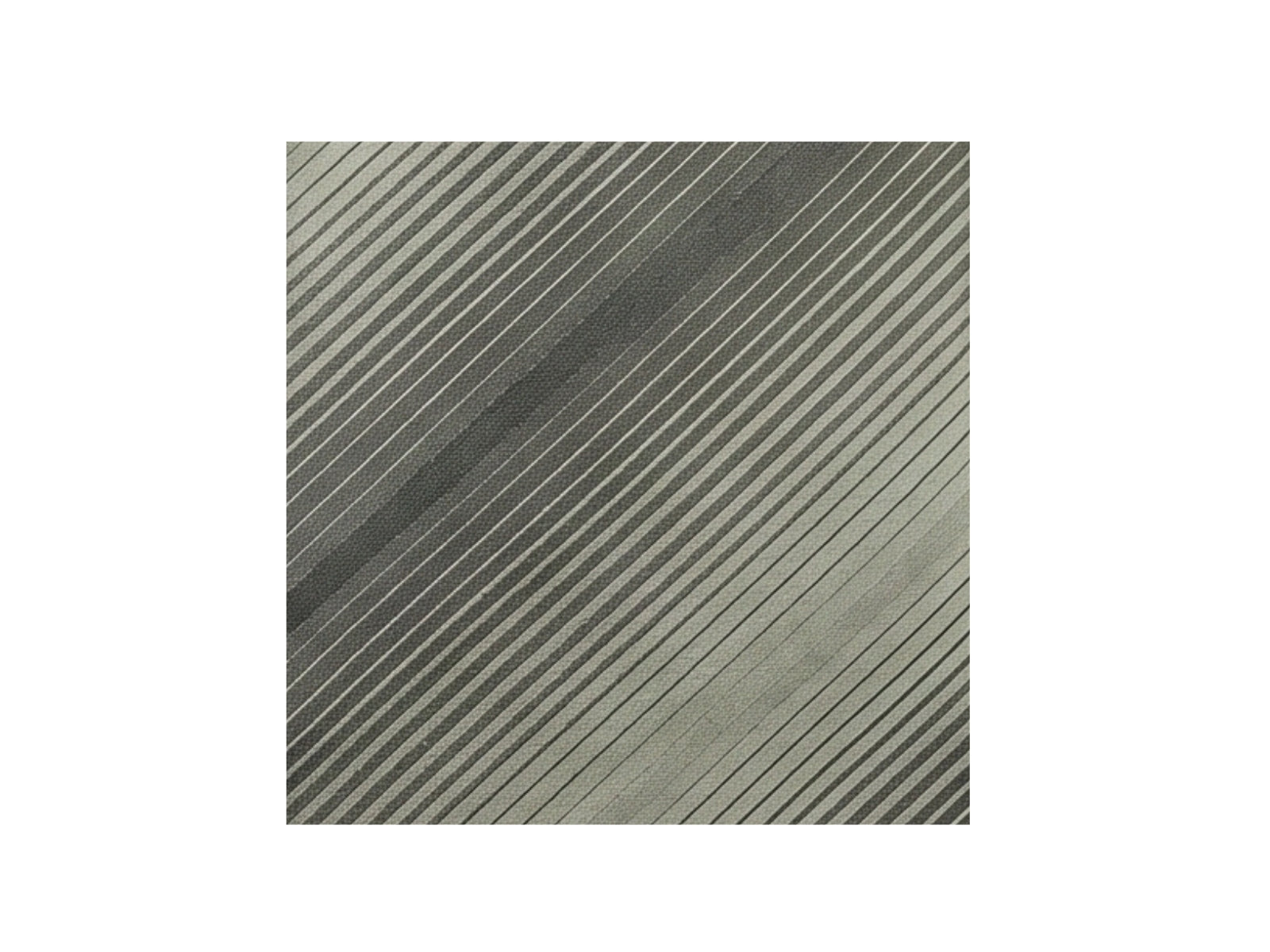 Emporio Armani Striped Tan Green 100% Silk Mens Tie