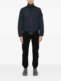 Stone Island Men Garment Dyed Crinkle Reps Ny Jacket