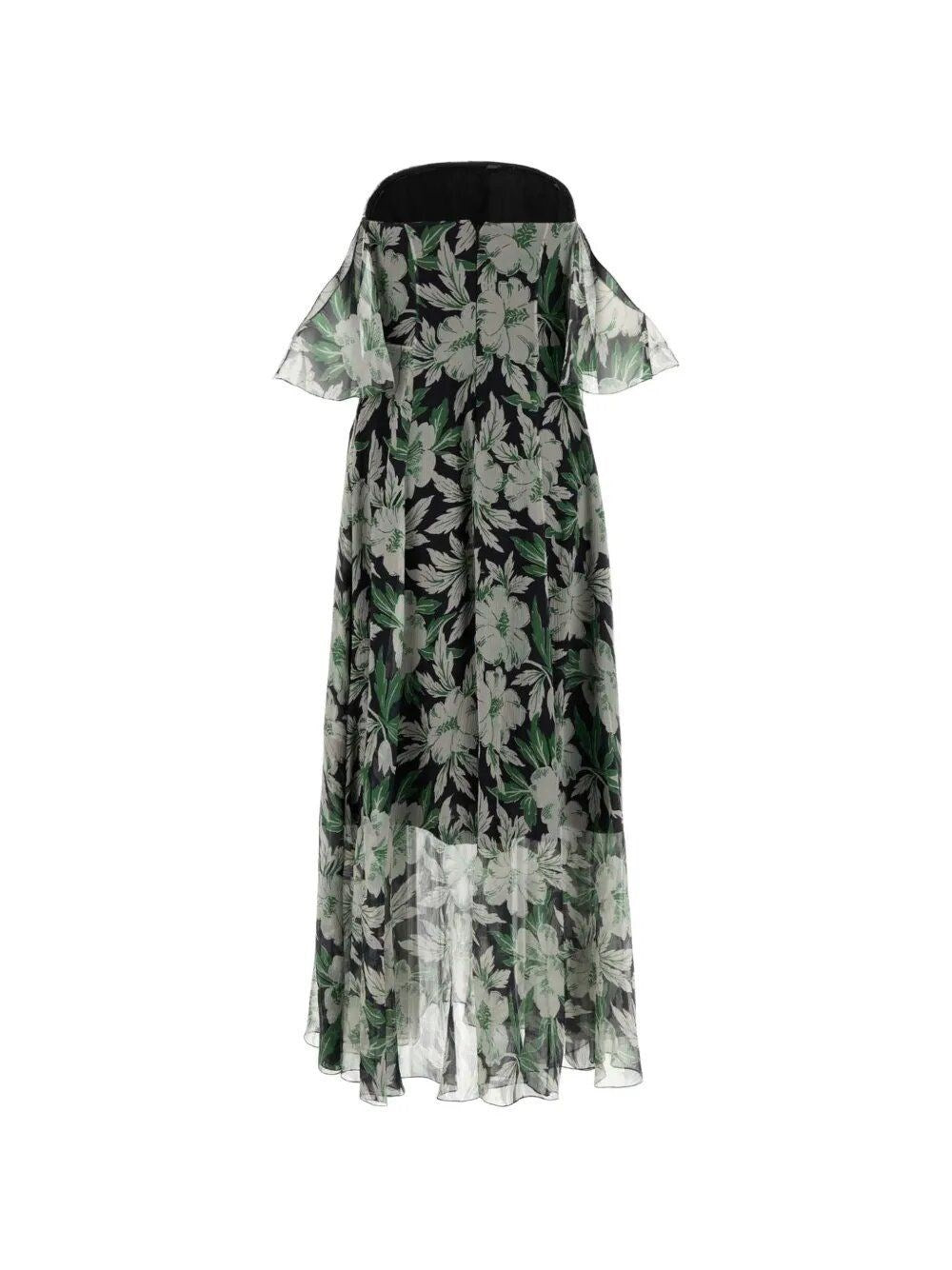 Loewe Women Long Dress With Floral Print