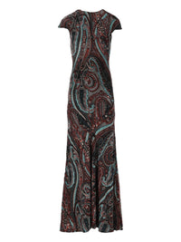 Etro Women Paisley Long Dress