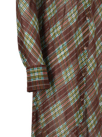 Dries Van Noten Women Shirt Dress With Lurex Threads