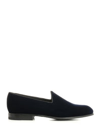 Tagliatore Men Velvet Moccasin