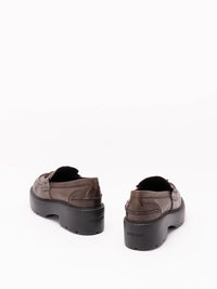 Miu Miu Women Leather Loafers