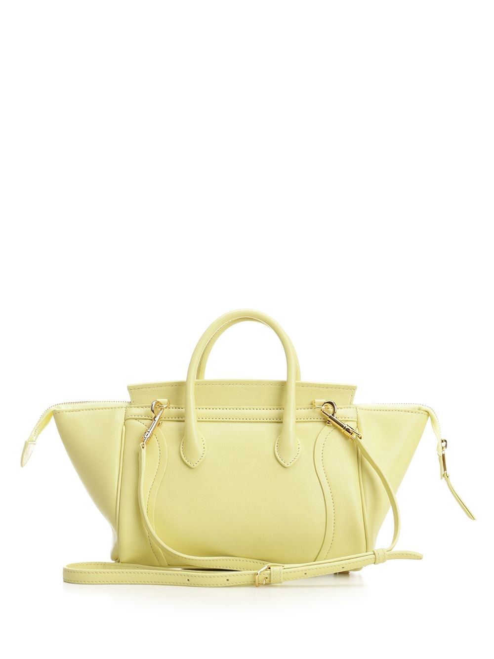 Celine Women Small New Luggage In Soft Shiny Lambskin