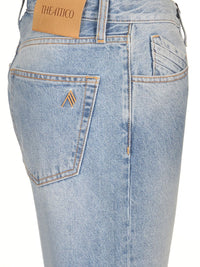 The Attico Women Coated Jeans