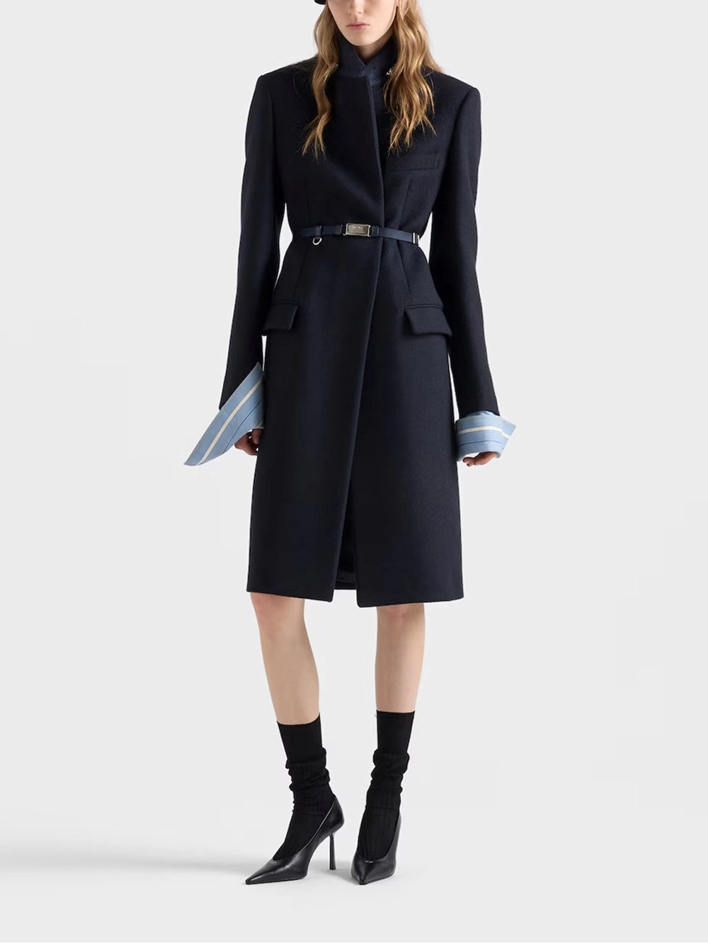 Prada Women Coat With Belt