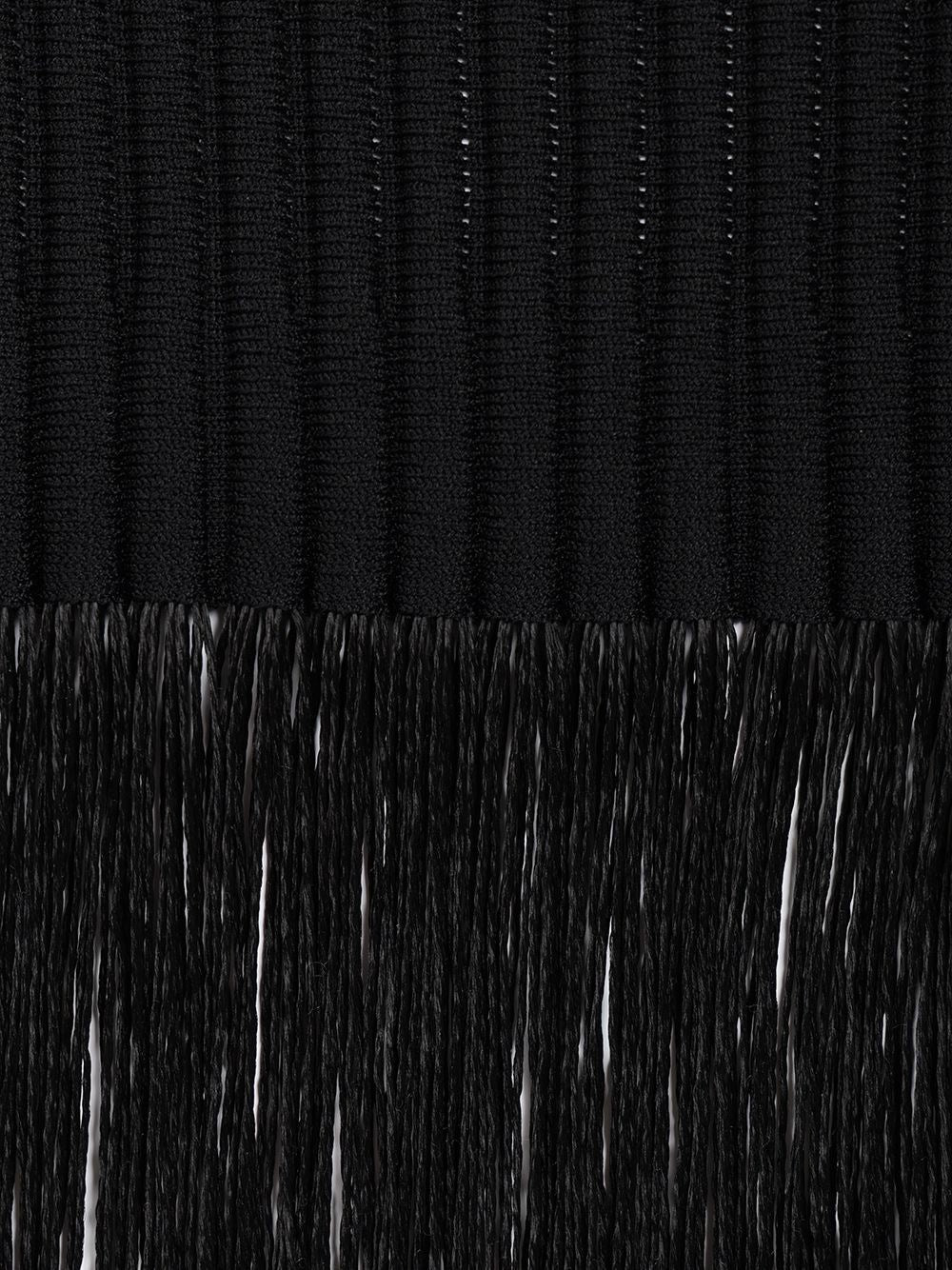 Alaïa Women Tubular Skirt With Fringes
