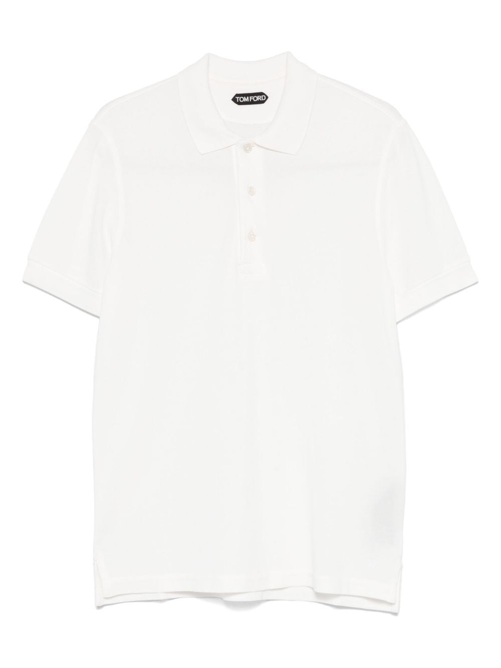 Tom Ford Men Cotton Piqué Polo Shirt