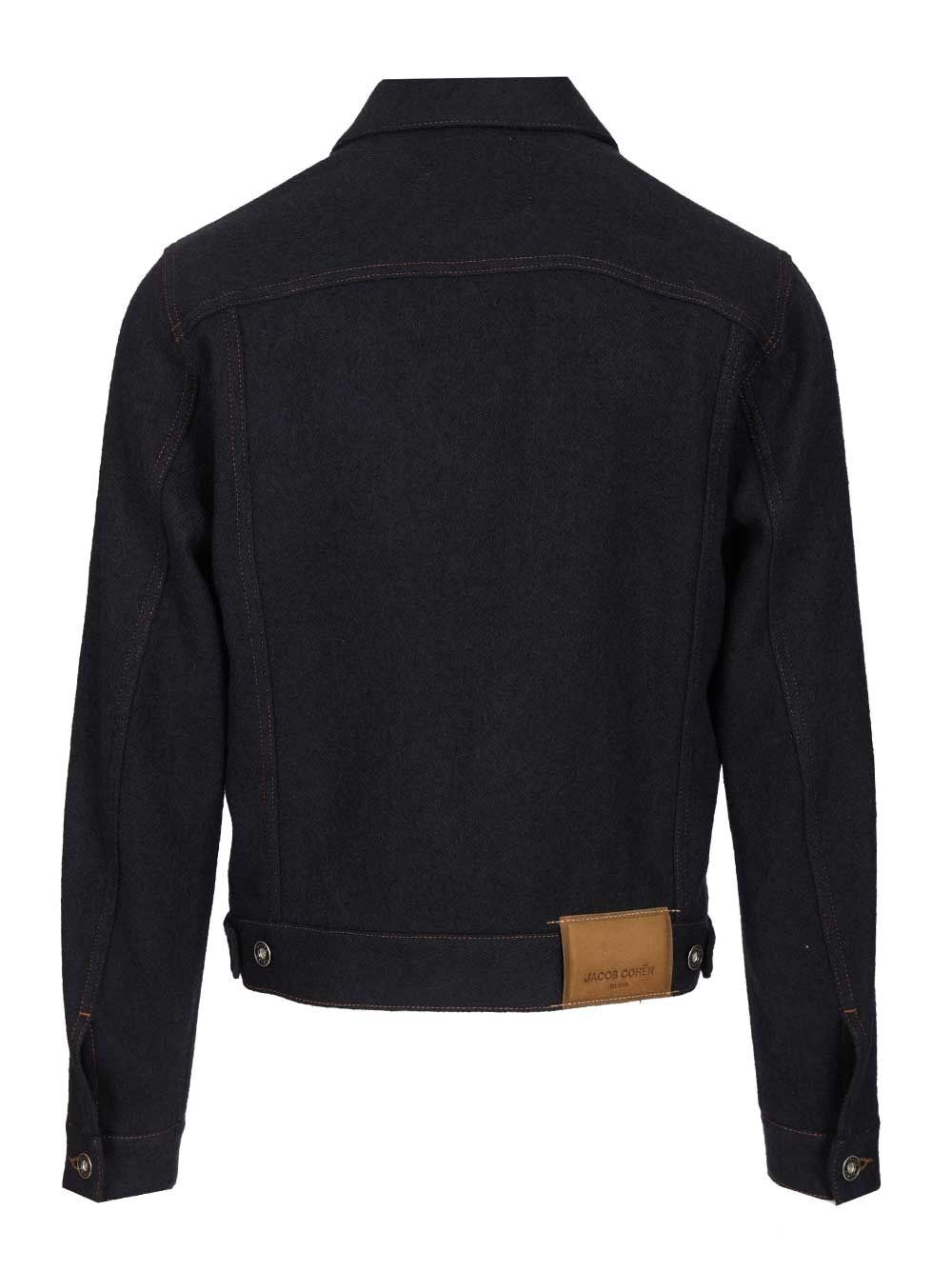 Jacob Cohen Men Wool Trucker Jacket