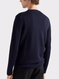 Prada Men Sweater With Re-Nylon Detail