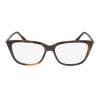 Lacoste Eyeglasses Cat Eye Full Rim, Havana Red Frame and Clear Demo Lenses Lens L2939615
