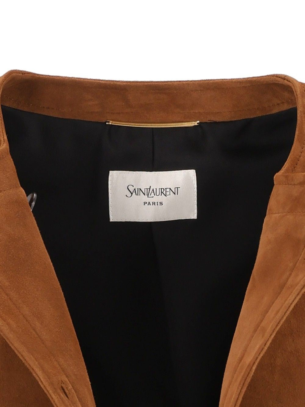 Saint Laurent Women Short Suede Jacket