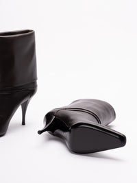 Saint Laurent Women Niki Booties In Smooth Leather